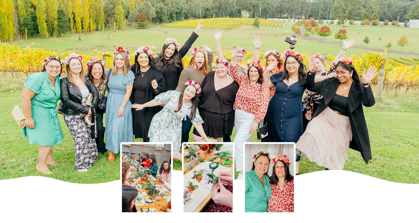 hens-day-flower-crown-workshop-and-wine-tasting-tours